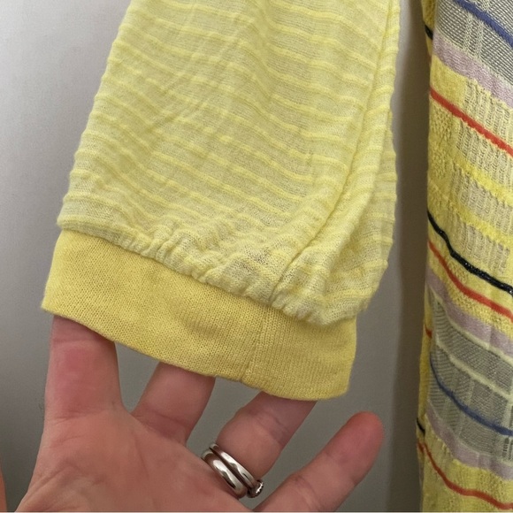Anthropologie Yellow Striped Dress - Picture 7 of 13